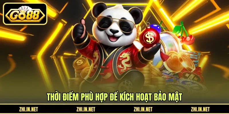 Cài Đặt Két Sắt - Tính Năng Bảo Vệ Số Dư Tại Nền Tảng GO88 12 go88 Thời điểm phù hợp để kích hoạt bảo mật